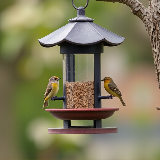 bird feeder station