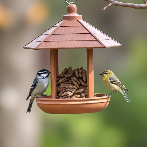 bird feeder station