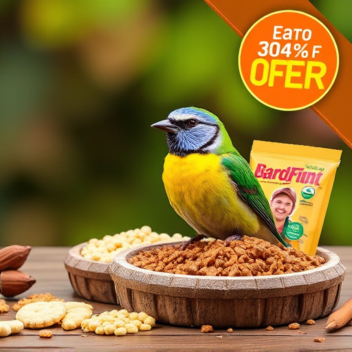 Bird food subscription with promotional offer