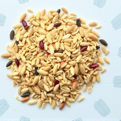 Bird seed mix for wheat-sensitive birds