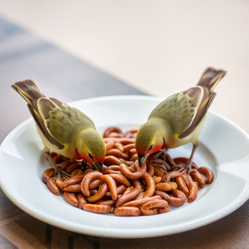 birds-eating-mealworms-on-plate-640x480-85388005.jpeg