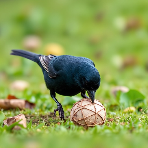 blackbird-feeding-near-ground-fat-ball-c-640x480-12580092.jpeg