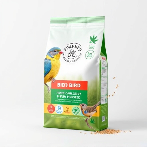 Branded UK wild bird feed packaging