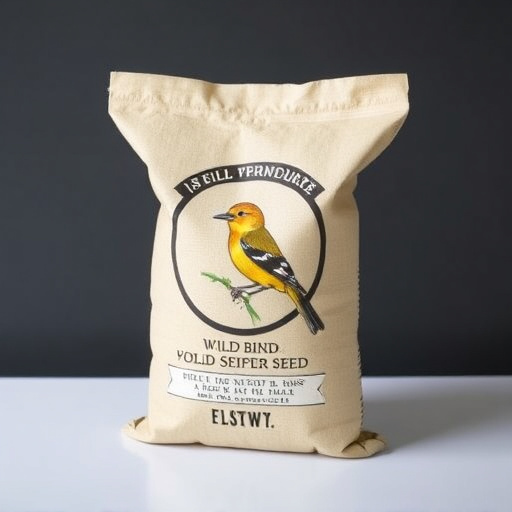 Branded UK wild bird seed bags