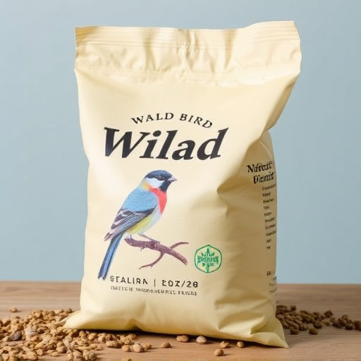 Branded UK wild bird seed bags