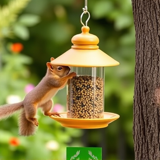 Budget-friendly squirrel-proof garden feeder