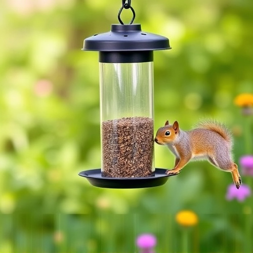 Budget-friendly squirrel-proof garden feeder
