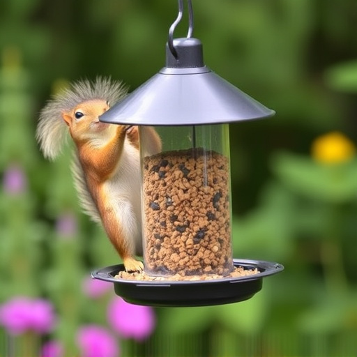 Budget-friendly squirrel-proof garden feeder
