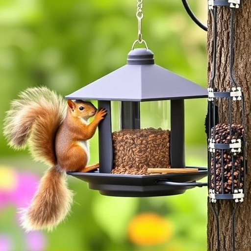 Budget-friendly squirrel-proof garden feeder