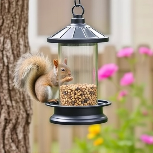 Budget-friendly squirrel-proof garden feeder