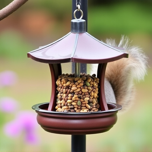 Budget-friendly squirrel-proof garden feeder