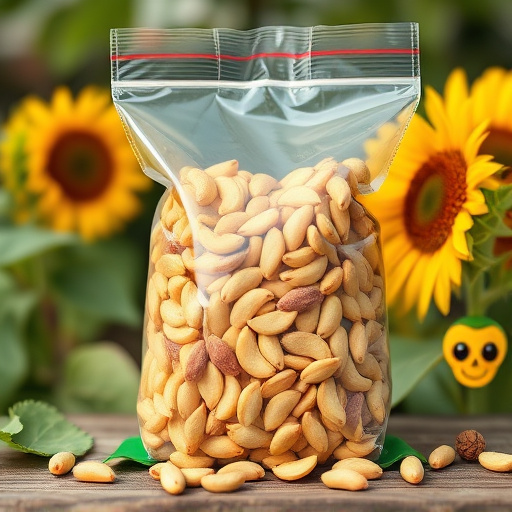 Bulk bag of sunflower hearts for feeding