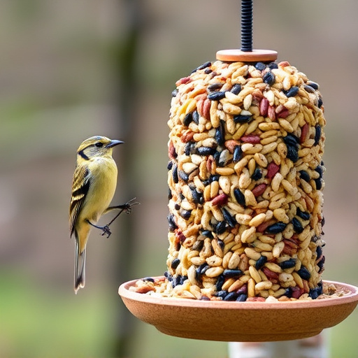 Bulk bird seed ready for feeders