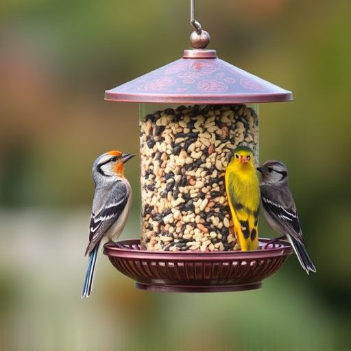Bulk bird seed ready for feeders