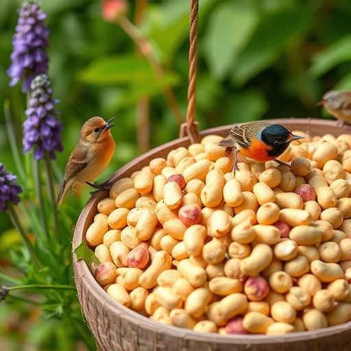 Bulk peanuts for wild garden birds