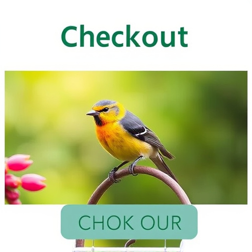 Checkout screen for garden bird supplies