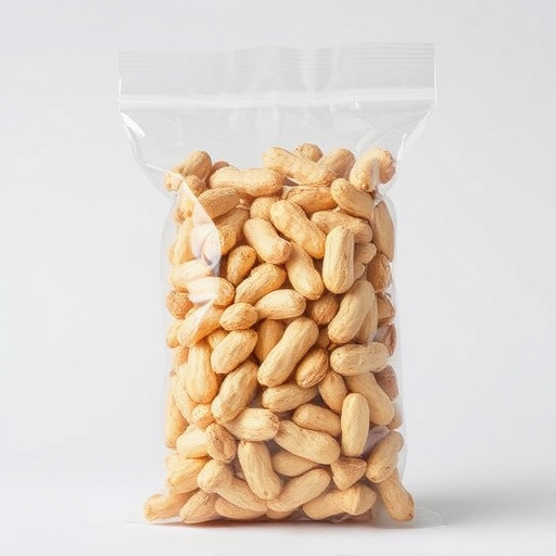 Clear bag of bird peanuts bulk buy