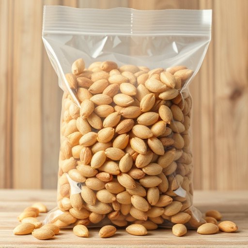 Clear bag of hulled sunflower hearts