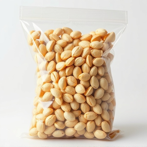 Clear bag of hulled sunflower hearts