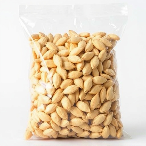 Clear bag of hulled sunflower hearts