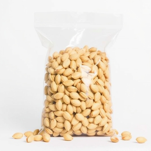 Clear bag of hulled sunflower hearts