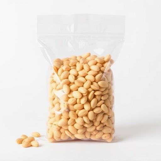 Clear bag of hulled sunflower hearts