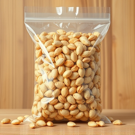 Clear bag of hulled sunflower hearts
