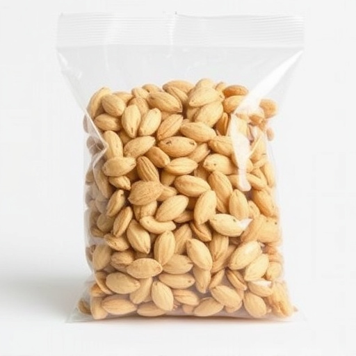 Clear bag of hulled sunflower hearts