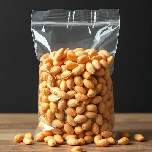 Clear bag of hulled sunflower hearts