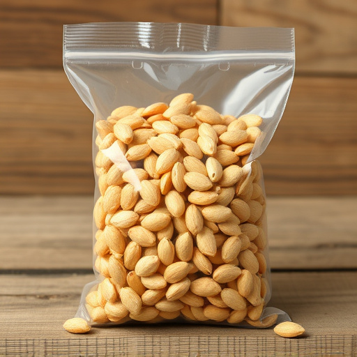 Clear bag of hulled sunflower hearts