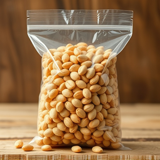 Clear bag of hulled sunflower hearts