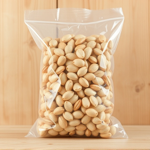 Clear bag of hulled sunflower hearts