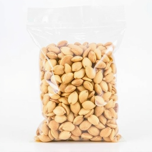 Clear bag of hulled sunflower hearts