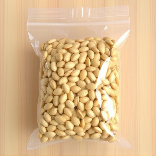 Clear bag of hulled sunflower hearts