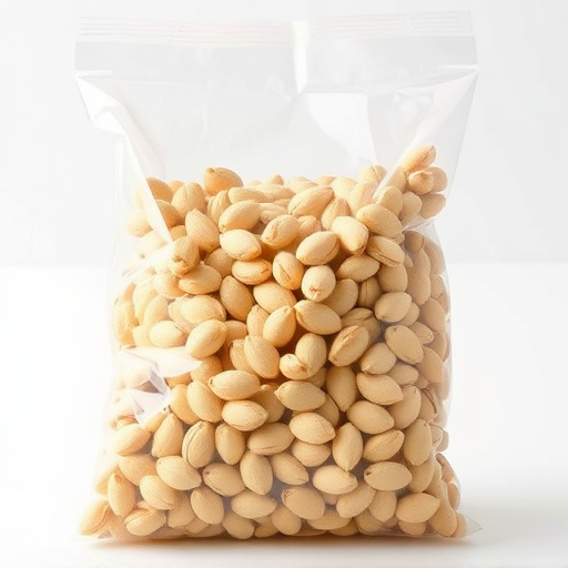 Clear bag of hulled sunflower hearts
