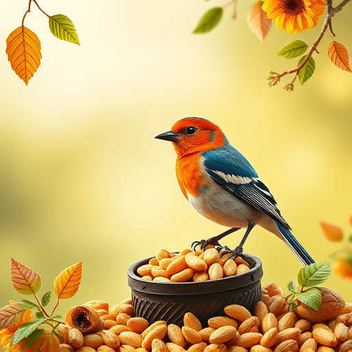 Click-and-collect bird food website banner