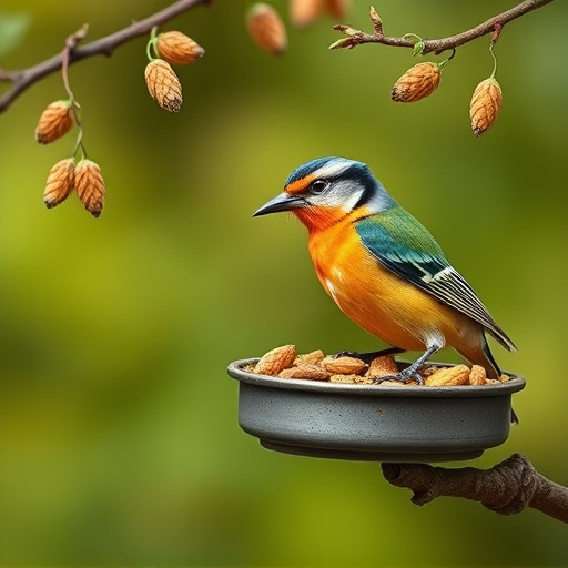 Click-and-collect bird food website banner