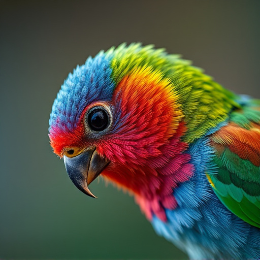 Close-up of colorful wild bird seed