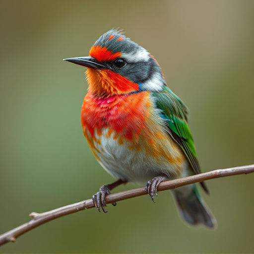 Close-up of colorful wild bird seed