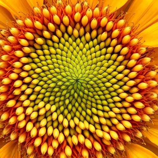 Close-up of sunflower and millet seeds