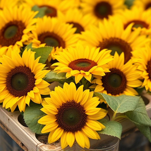 Close-up of sunflower hearts in tray