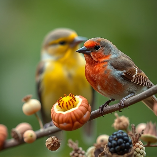 Close-up of varied seeds for birds