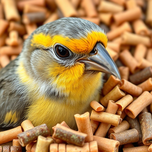 Close-up of wheat-free bird food