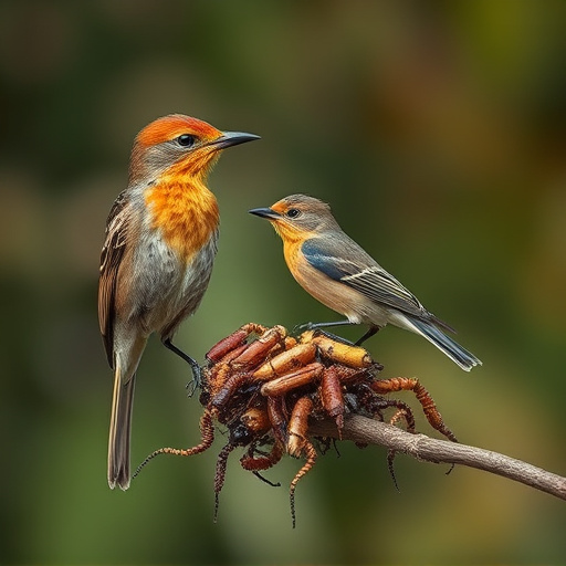 Dehydrated insects for wild birds