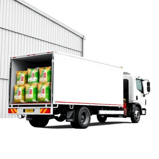 Delivery of bulk bird food supplies