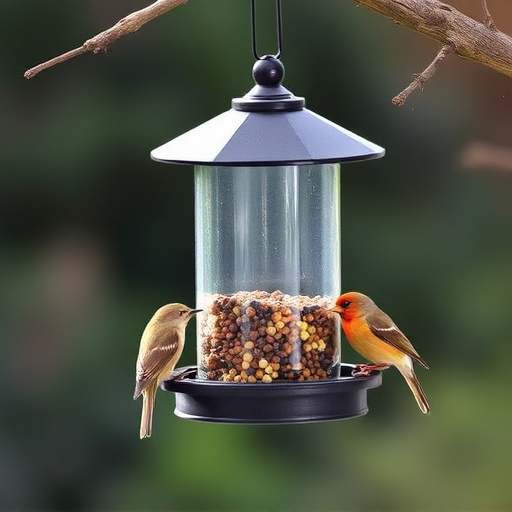 Economical bird feeder for backyard birds