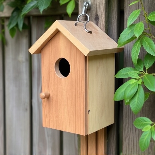 Garden bird box no longer in use