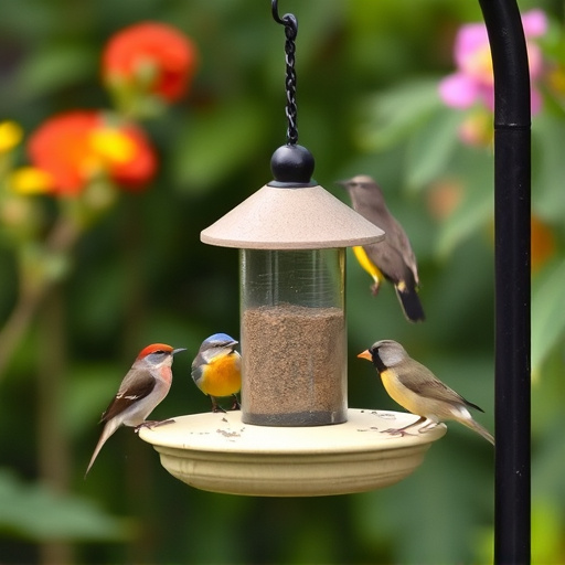 Attract Diverse Garden Birds with Easy Maintenance Feeders
