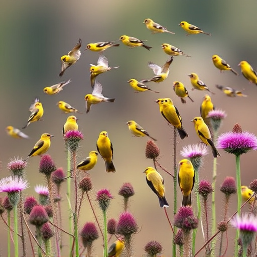 goldfinch-flock-among-thistle-plants-640x480-99131848.jpeg