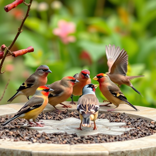 group-of-finches-feeding-in-garden-640x480-54133038.jpeg
